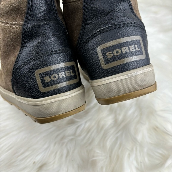 SOREL GLACY LACE UP WINTER BOOTS SIZE 6 - Picture 6 of 12
